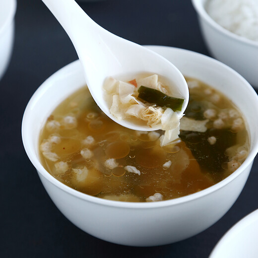 Made in Tokyo, White Moonlight - Bone China Series, Small Spoon, Bone China Household Spoon, Microwave Oven, 4 Pack, Pure White