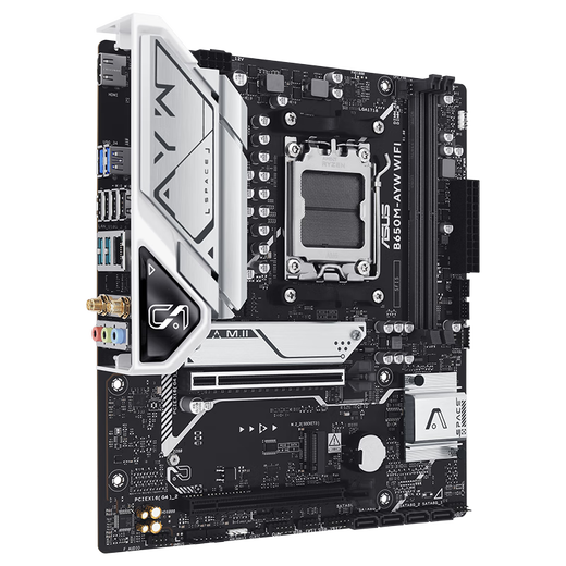 ASUS B650M-AYW WIFI motherboard supports DDR5 CPU 7700X/7600X/7500F (AMD B650/socket AM5)