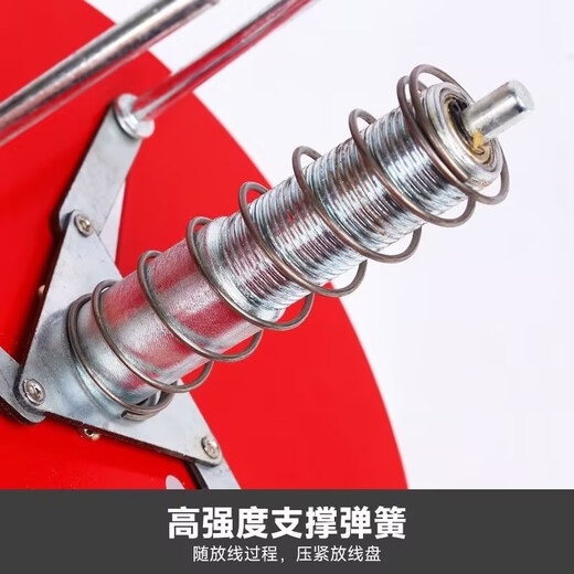 Guisong wire pay-off rack pay-off reel electrician pay-off artifact folding BV line three-wire multi-wire home improvement cable tool pay-off reel (6 square meters or less 100 meters) Figure 2