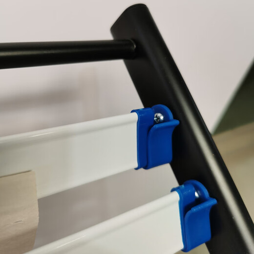 Green text aluminum alloy newspaper rack newspaper rack book rack display rack magazine rack floor-standing mobile office library material promotion rack hanging newspaper rack K31B-newspaper rack-black 1 piece