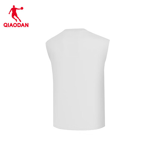 Jordan QIAODAN basketball vest men's summer breathable casual sports running vest Jordan White L (175)