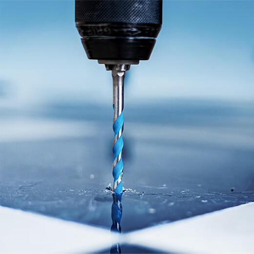 BOSCH low hardness tile brick wall/metal/wood/plastic/lightweight concrete hexagonal handle multi-function drill bit 5 pieces (4/5/6/6/8mm)