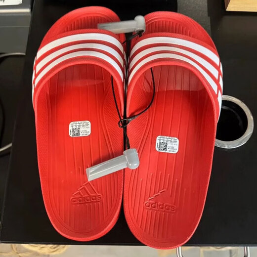 Adidas slippers men's shoes women's shoes summer new beach shoes light casual shoes outdoor breathable fashion sandals G15886 G15886 46
