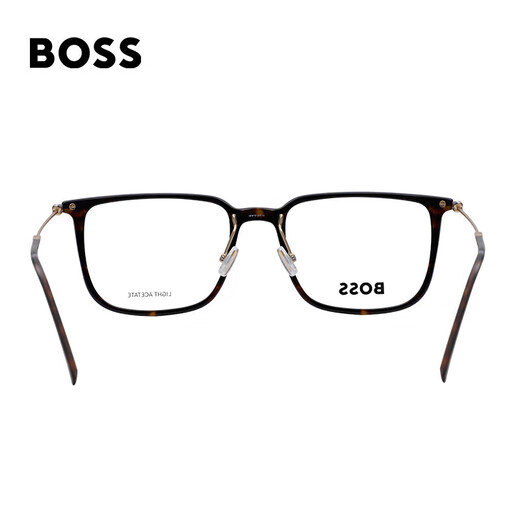 雨果博斯（HUGO BOSS）光学眼镜框男女款修饰脸型超轻方框近视眼镜架1484 2IK 56mm