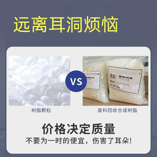 Fanny Rabbit diameter 1.2MM thick resin earrings for ear piercing invisible transparent anti-clogging needles for ear expansion without removing student ear bone nails 2 pairs of 8mm resin earrings (suitable for ear bones)