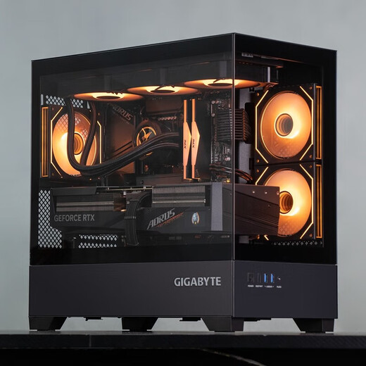 技嘉全家桶 AMD 锐龙R9 9900/9950X3D+5070TI/5080/5090/RX9070XT电竞游戏主机 台式组装电脑 千帧电竞 配置五：9900X3D+RX 9070XT