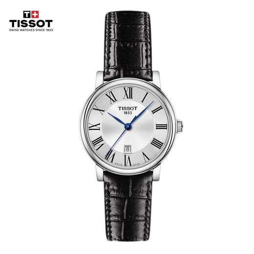 Tissot watch Carson Zhenme series women's watch Swiss quartz women's belt watch business watch New Year gift