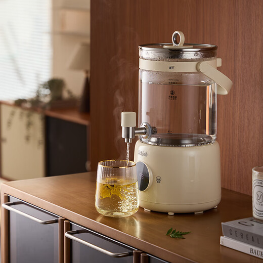 SCHLOB Schnob constant temperature multi-function health pot fully automatic camping party fruit wine boiled flower tea kettle bucket household commercial milky white 2.8L