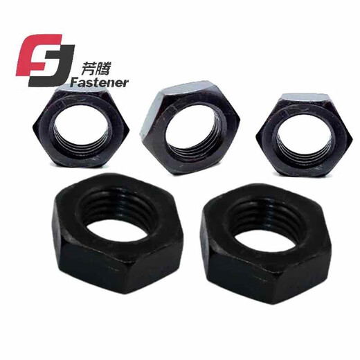 Nivel de fangteng 8 Dientes gruesos de alta resistencia GB6172 Tuerca delgada Hexagon GB6173 Hexagon Tuerca plana M8M10-M48 20 Tuercas delgadas M12*1.75