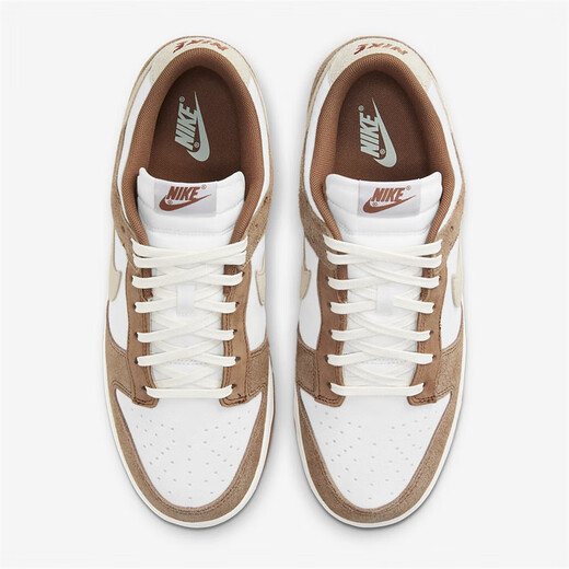 Nike (Nike) Dunk Low Retro Prm Herren weiß braun niedriger Top Leichtes Sportschuhe DD1390-100 41