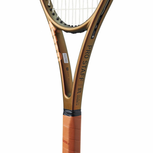 Wilson [gleiches Modell in Zheng Qinwen] Tennisschläger Xiaojin Pro Staff 97L V14.0 Einzelrahmen WR12591 325 MP Patch (96-100) G1