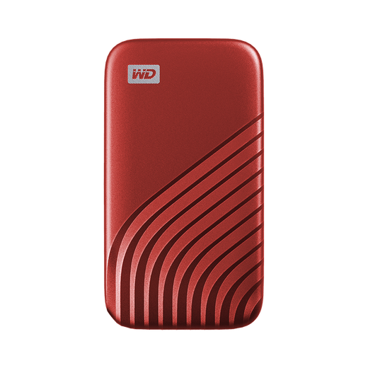 
Western Digital (WD) NVMe Mobile Solid State Drive (PSSD) My Passport SSD type-c interface 1050MB/s Star Fire Red-(Transmission speed 1050MB/s) 2TB (Official standard)
