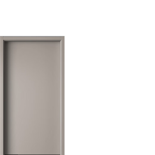 Hongfan Wooden Door PS-029 Morandi No. 2 + Black Bedroom Door Interior Door Unpainted Wooden Door Wooden Composite Door