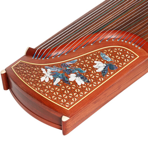 Dunhuang Brand Guzheng 694KK Examen de grado de rendimiento profesional Teshi Guyi Sumu Shanghai National Musical Instruments Factory 1 20694ml Qingfang Siyue (conjunto completo de paquetes de regalos)