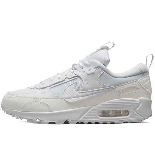 NIKE耐克女鞋 新款运动鞋AIR MAX 90刺绣小勾时尚休闲鞋气垫跑步鞋 DM9922-101 36.5