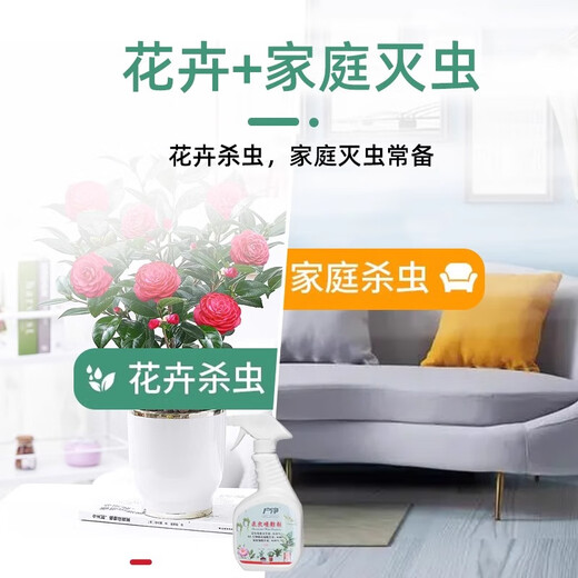 户净花卉杀虫剂植物红蜘蛛蚧壳虫蚜虫花草土壤绿植月季花病虫害常用药