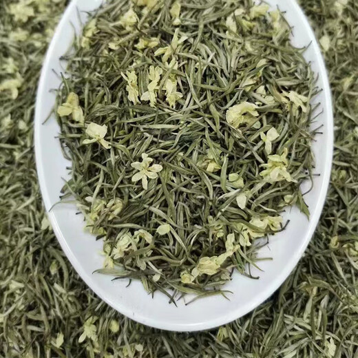 Huachun 2024 new tea Jasmine Silver Needle Jasmine tea Guizhou green tea scented tea Jasmine Maojian nectar small quantity wholesale Jasmine Maojian one bag 250g