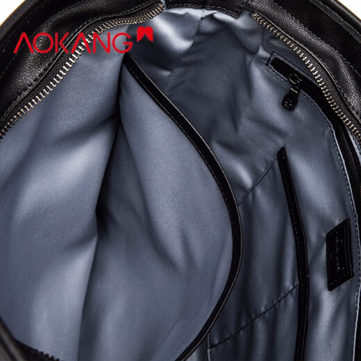 Aokang Official Business Briefcase Workplace Elite Wedding Men's Boutique Bag Black
