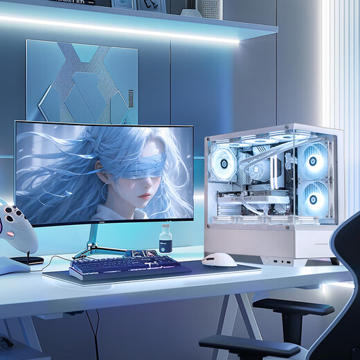 MAXSUN IPO special adjustment 14600KF/Ultra5 245KF/RTX5060Ti/5070/ pure white DIY console game assembly machine/design rendering desktop computer configuration 1 14600KF/barebone system/16G