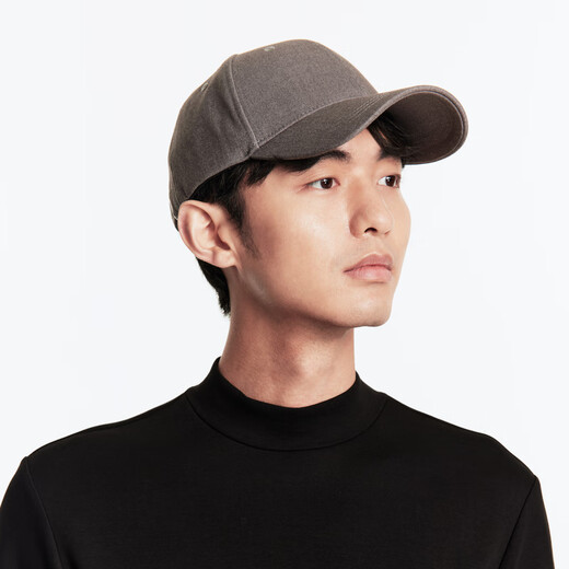 JOEONE half turtleneck solid color long-sleeved T-shirt sweatshirt for men autumn and winter casual cotton blended soft skin-friendly top inner fit slim version + black + TT1DX40227 XL 180/100A(52)