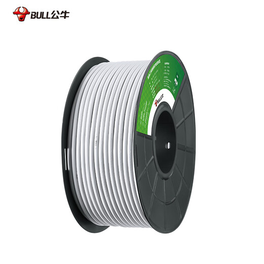 
Bull Bull Cable Engineering Wire High Standard Copper Core Round Wire Flat Wire Double Wire Ultra Soft Wire Cable Gray Flat Wire (9215)2*1.0*1m