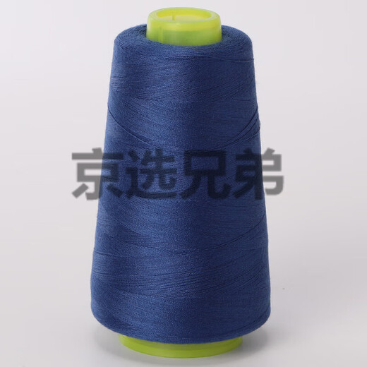 京选兄弟厂家直供402涤纶缝纫线批发彩色3000平车线锁边线蜡线绣花线加工 3000Y  727枣红