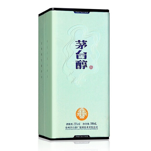 茅台贵州茅台集团茅台醇53度酱香型白酒 新老款随机发货 53度 500mL 6瓶 茅台醇天青整箱