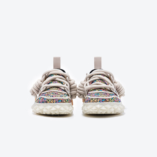 OETZI Oz's ugly cute shoes for men and women 25 spring and autumn new style graffiti jelly canvas shoes versatile casual clown shoes trendy pink/blue/yellow/gray T25121526 40