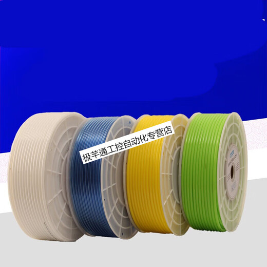 Green PU8*5 trachea hose outer diameter 8MM/12*8/10*6.5/6*4 transparent blue milky white 12*8 transparent blue 80 meters