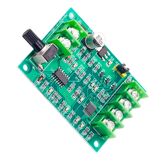 5V-12V 3-wire 4-wire Hall-free brushless motor driver board DC optical drive hard disk motor controller
