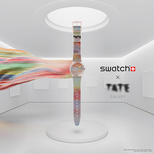 Swatch Swiss Watch Scarlet Sunset Color Changing Dopamine New Year Gift Fashion Quartz Watch SO28Z700