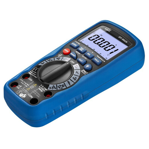 Huashengchang (CEM) DT-9929 Automatischer Bereich Digitales Multimeter Ohm-Meter Kurzschluss-Piep-Testfunktion 6000 Bit-Lesen Anzeige 50m