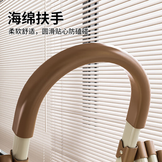 Yilinju ladder herringbone ladder household ladder household folding ladder aluminum alloy ladder folding ladder clothes rack two-in-one