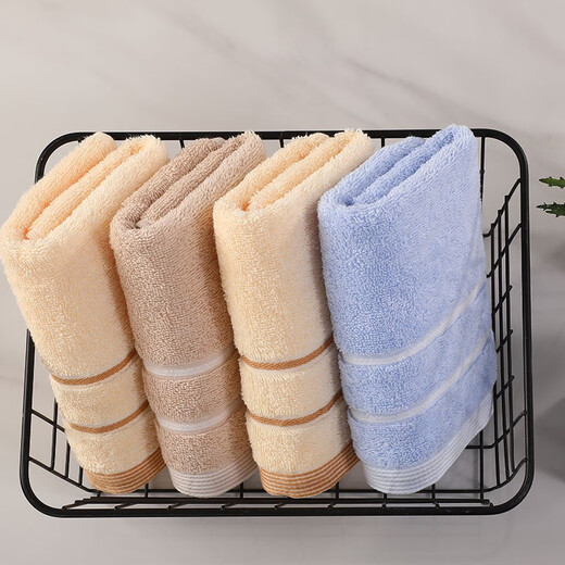 
Grace 3A antibacterial pure cotton adult towel wash towel sweat towel universal towel labor protection products soft and absorbent 3A antibacterial 7375 beige color