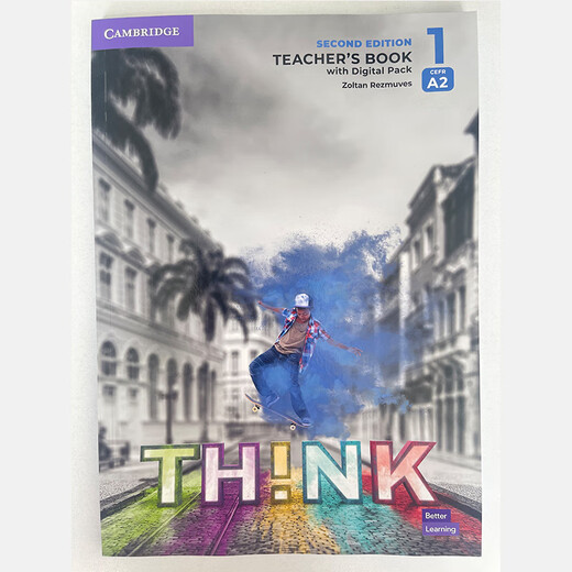 think教材新版第二版2版Think Starter 12345级课本+练习册+在线账号 送音频视频测试答案 正版现货 12-18岁英语教材原版进口剑桥中学英语 新版think 1级教师用书 A2