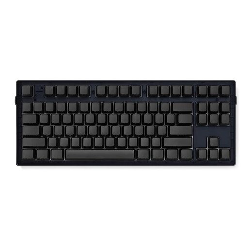 腹灵MK870极夜黑纯黑侧刻机械键盘有线无线蓝牙客制电脑游戏办公 【单模】黑曜石透+纯黑侧刻 TTC快银轴V2【fps游戏玩家】