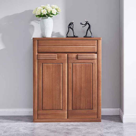 Meubles lumineux armoire à chaussures simples moderne armoire à chaussures en bois massif armoire de partition latérale 2603 armoire à chaussures