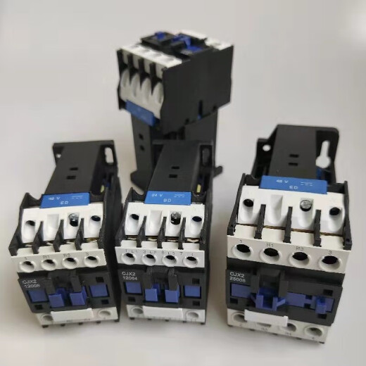 Yue Changsheng CJX2-25004 Dos normalmente abiertos Normalmente dos normalmente cerrados 25004 12004 12004 95004 DC Contactor DC24V CJX2-09 Normalmente abierto DC24V