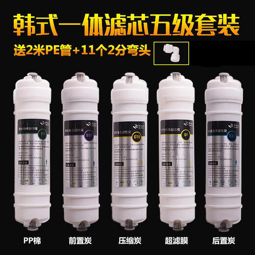 钻芯适用格力净水器滤芯WTE-PW8 PC8-5011/5012 /5013/5021/5022/5032 前三级滤芯