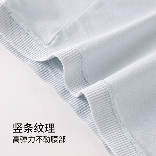 Odifen Women's Women's Pure Cotton High Cotton High Winist 10 A Antibacterial Prochotch 60S Cotty Cotton una ropa interior de cadera sin marca Boxer