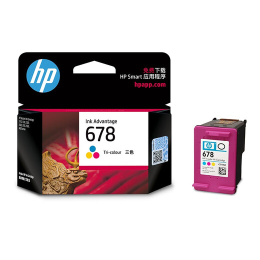 
HP (hp) 678 original ink cartridges are suitable for 2648/4648/4518/3548/1518/1018 printer ink cartridges 678 color ink cartridges (about 150 pages)