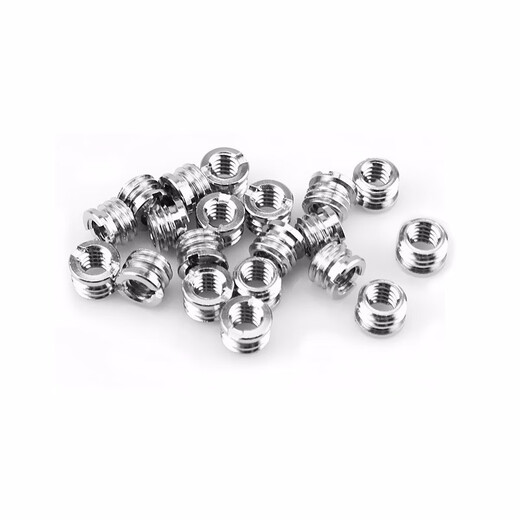 Lightweight Era Adapter Screw SLR Camera Mirrorless Interface Conversion Nut Tripod Head 1/4 Interchangeable 3/8 Nut Accessories 3 Conversion Screws