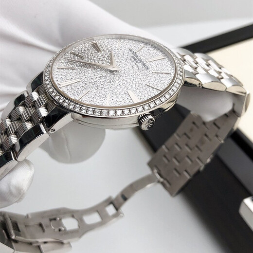 
[Second-hand 95 new] Vacheron Constantin (VC) inheritance series Platinum diamond star 81576/V01G-9274 manual mechanical men's watch