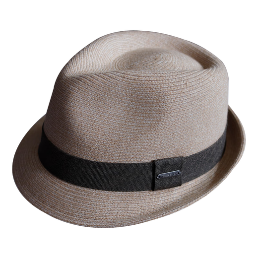 Tochino wool top hat men's middle-aged and elderly fashion autumn and winter dad hat British retro gentleman black adult jazz hat trend light gray YB086