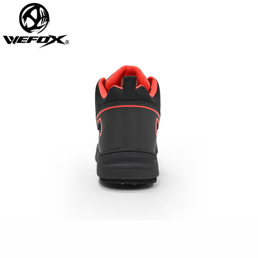 WEFOX 威狐矶钓鞋防滑透气轻便钓鱼鞋耐磨毛毡底海钓鞋户外登礁钓鱼鞋 WDX1050/黑红 均码 43