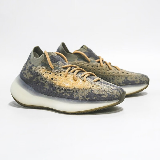 Adidas Männer- und Frauenschuhe Yeezy Boost 380 Alien Coconut Running Casual Shoes FX9764 Grey-Brown Stars 44.5