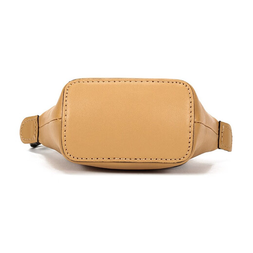 Longchamp para mujeres Le Pliage Cuir Serie Monin Packaging Decoration Decoración Lip Red Package Package Women's Gift Women 10099 757 P15 Color de miel