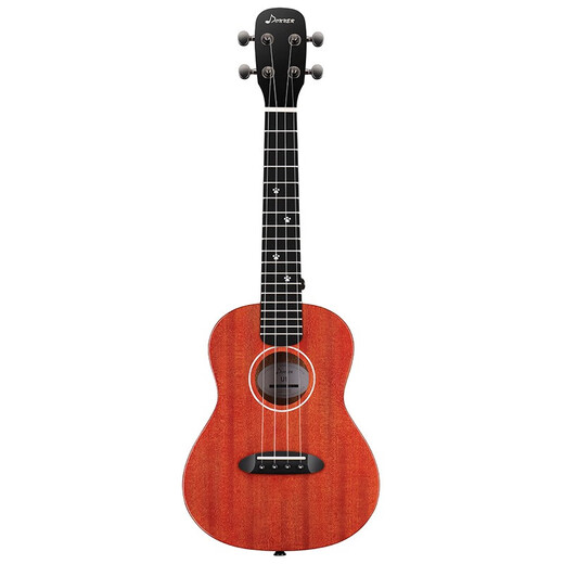 唐农（DONNER）尤克里里单板U1男女初学者儿童小吉他ukulele乌克丽丽品牌桃花芯 樱桃红23寸【全桃花芯单板】 单板