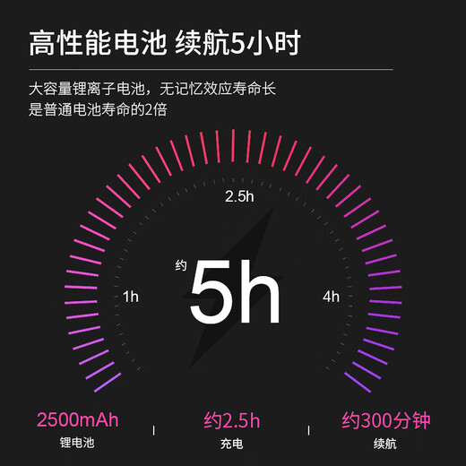 Gerllo shaving hair clipper, electric clipper, bald hair clipper, special for shaving head, black