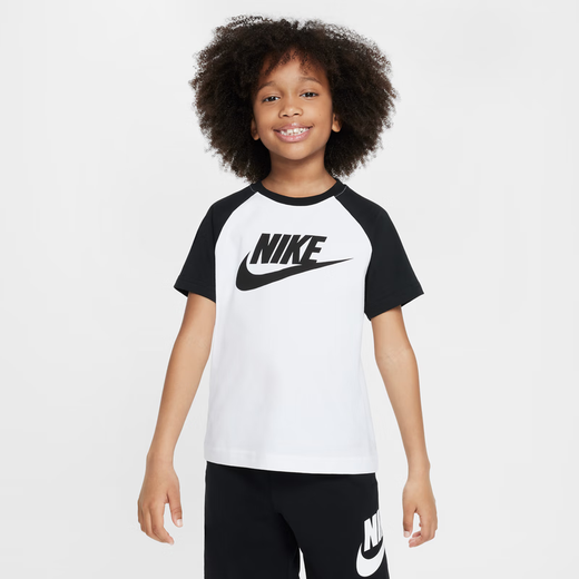 Nike (Nike) Boys et Toddler Ragdoll Sleeves T-shirt et short convient à l'été Nouveau sportif et confortable 9274 657 College Red XS